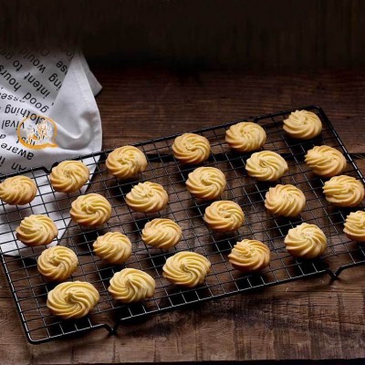 Rose gold & champagne gold color Stainless Steel Bread Cooling Rack Multifunction bakery wire baking  pan grilling rack